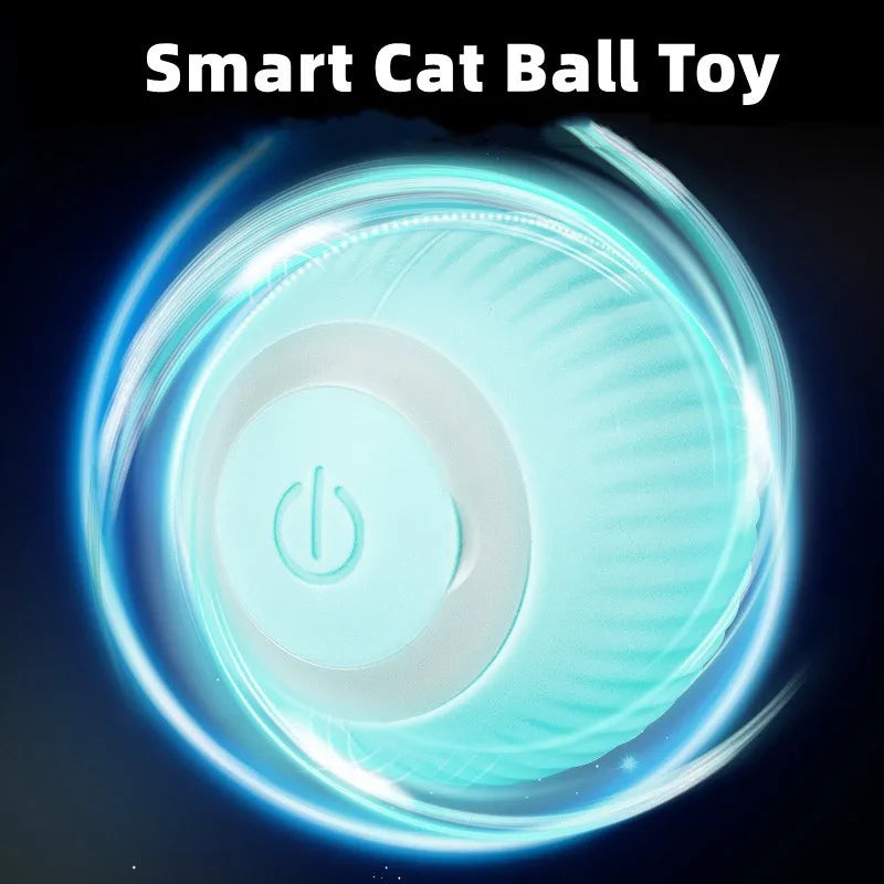 Cat Interactive Ball Smart Cat Toys Indoor Automatic Rolling