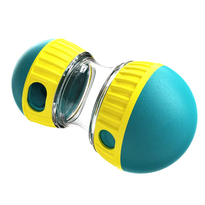 Dog Toy Tumbler Leaky Food Ball Elliptical Track Rolling Ball Slowly Feeding Protects Stomach Increase Intelligence Pet Supplies