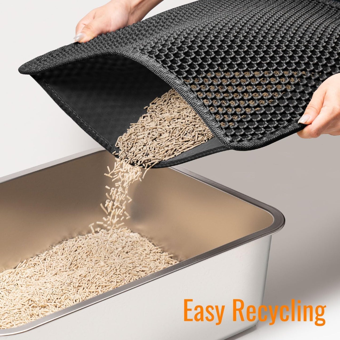 Conlun Cat Litter Mat: The Ultimate Mess-Free Solution for Happy Cats Less WasteEasier to Clean,Washable